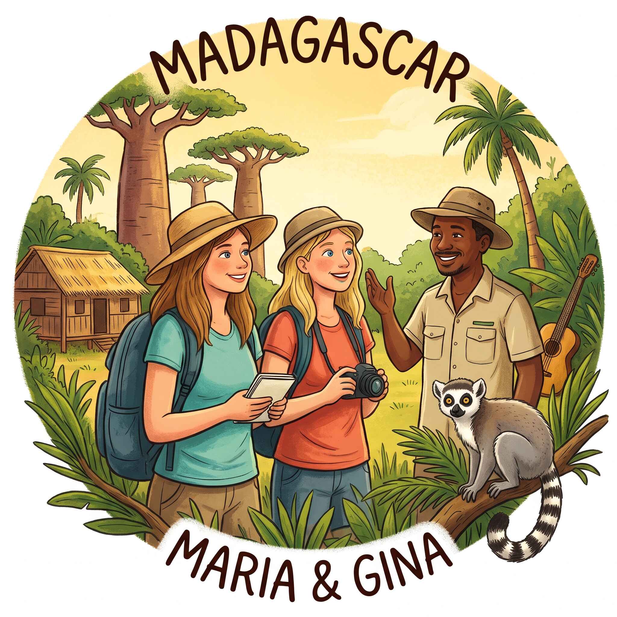 Maria and Gina